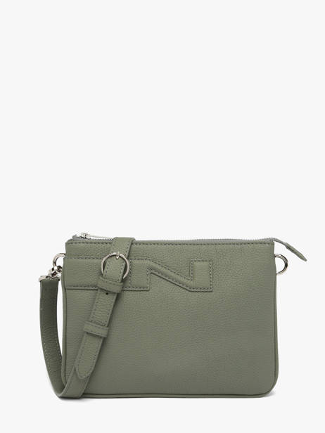 Cross Body Tas Milano Leder Nathan baume Groen n city 3
